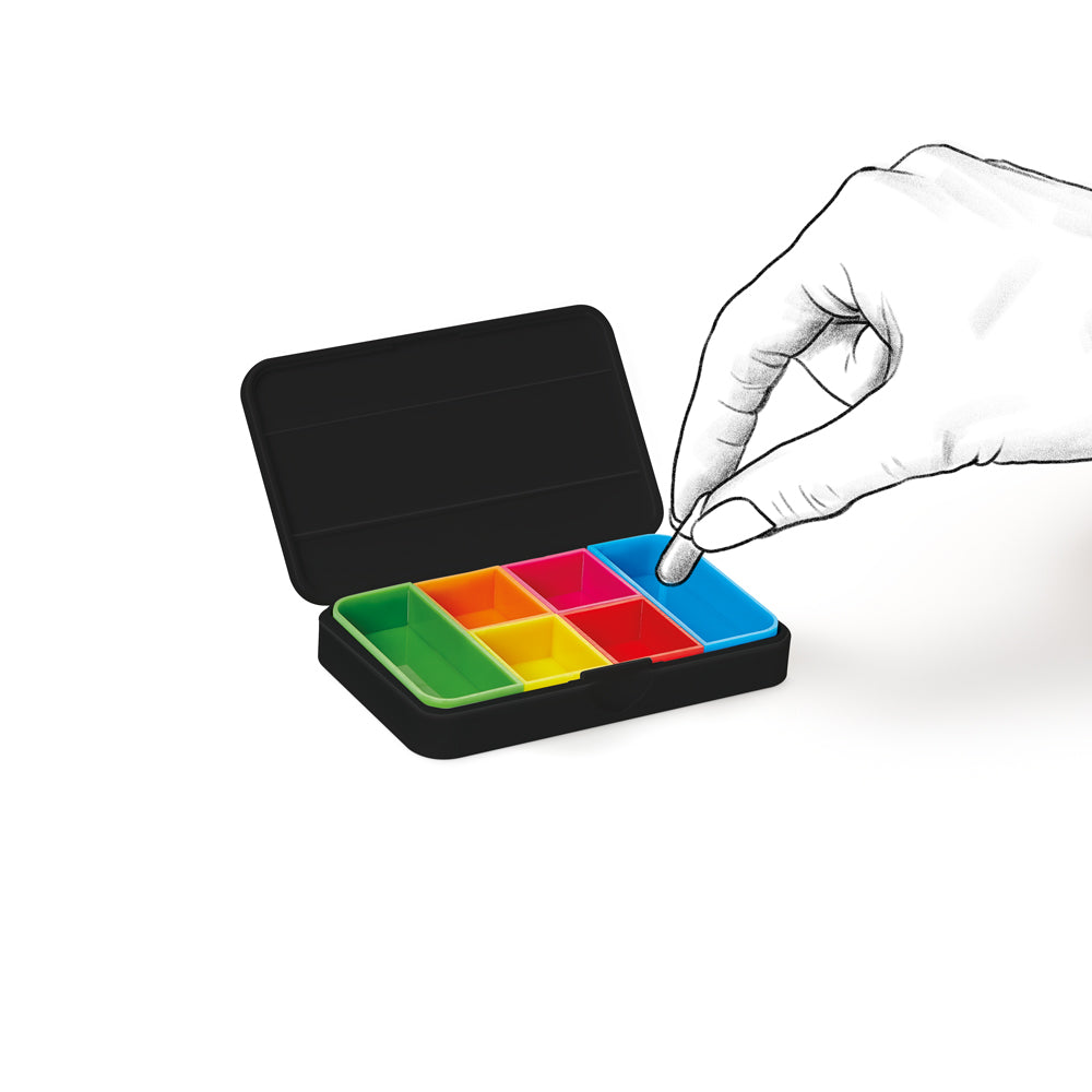 Smart pillerask - liten svart