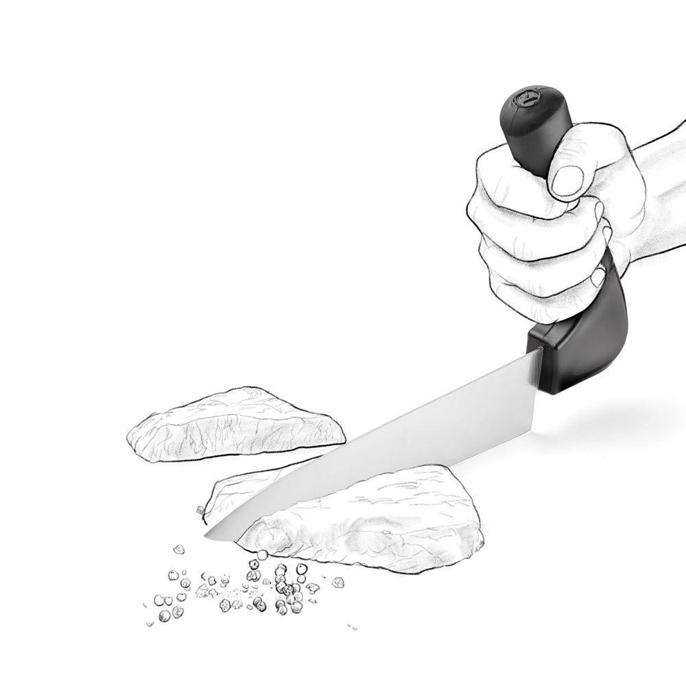 Meat knife - ergonomic
